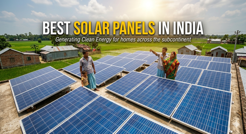 10 Best Solar Panels in India for Homes and Businesses Best Solar Panels in India